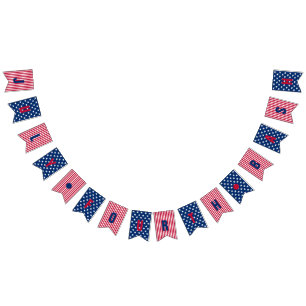 USA:s amerikanska flagga 4:e juli Bash