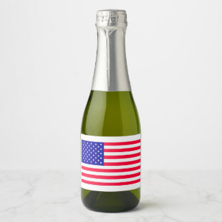 USA:s amerikanska Flagga Food and Beverage Labels