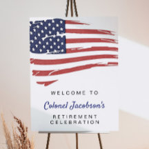 USA:s amerikanska Flagga Pension Välkommen