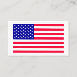 USA:s amerikanska Flagga-visitkort Tilläggskort