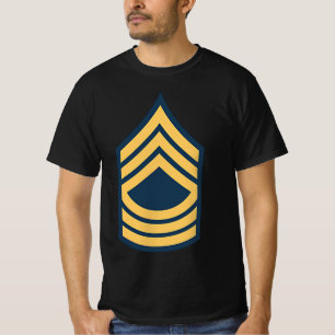USA:s armésergeant OR8-E8 Rank insignias T Shirt
