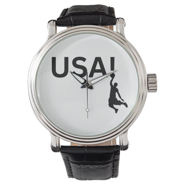 USA:s basketspelare Armbandsur (Framsida)