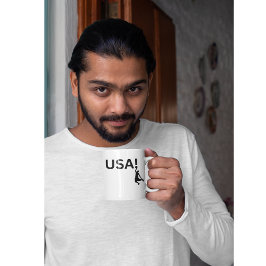 USA:s basketspelare Kaffemugg