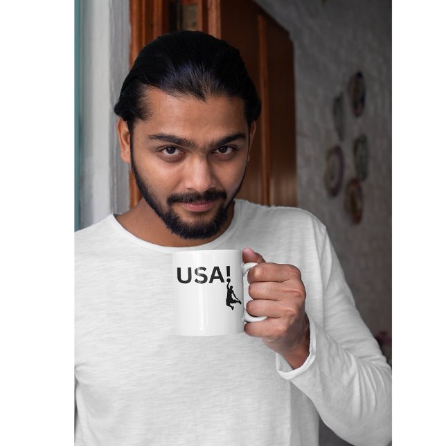 USA:s basketspelare Kaffemugg (Skapare uppladdad)