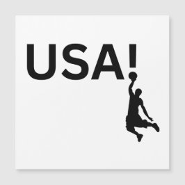USA:s basketspelare Magnetisk Inbjudningskort