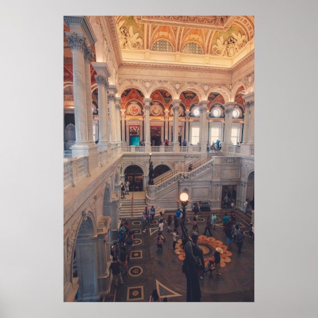 USA:s Bibliotek i kongressen Poster (Framsidan)