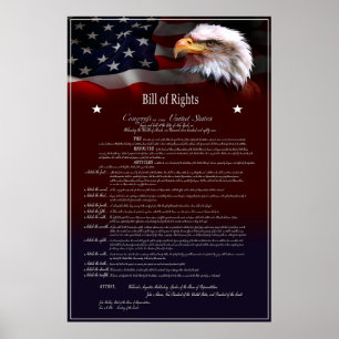 USA:s BILL of Högers Poster