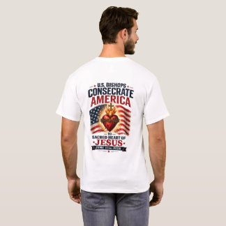 USA:s biskopar konsekrerar Amerika Hjärta Heliga P T Shirt