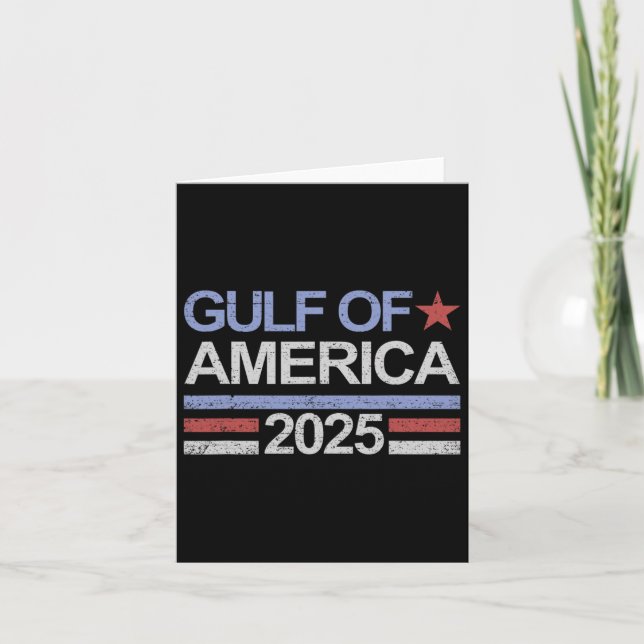 USA:s bukt 2025 Bukt Kort (Framsida)