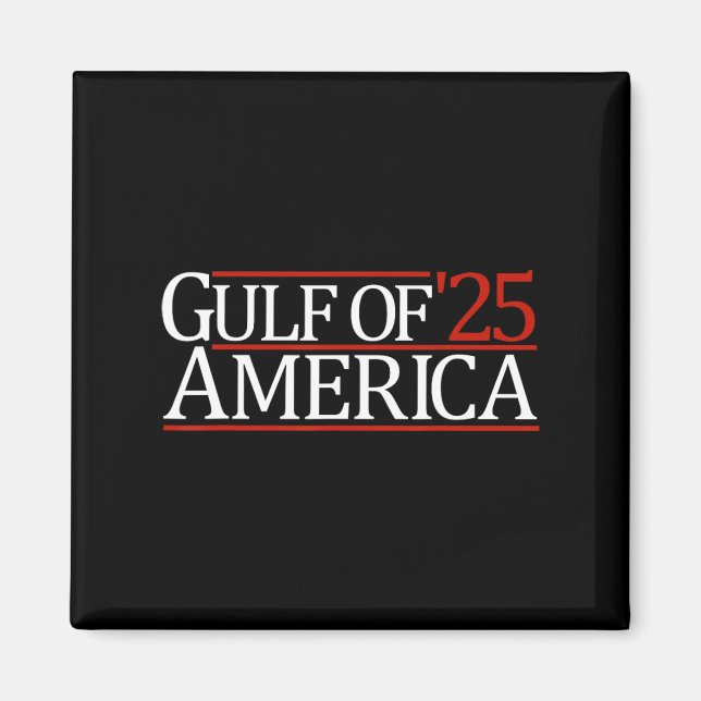 USA:s bukt 25 2025 Bukt Magnet (Framsidan)