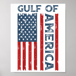 USA:s bukt Est 2025 Finny Bukt i USA Amer Poster