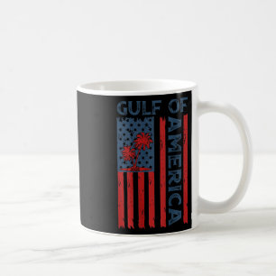 USA:s bukt Est 2025 USA:s amerikanska Flagga (om Kaffemugg