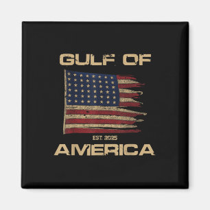 USA:s bukt sedan 2025 USA Flagga New Bukt Magnet