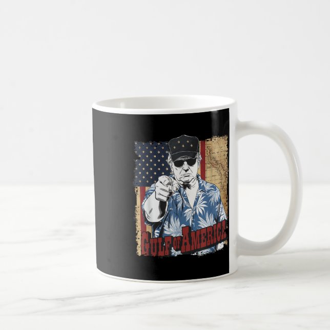 USA:s bukt Trump Hälsning från Patrio Kaffemugg (Höger)