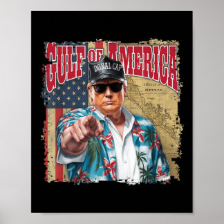 USA:s bukt Trump Hälsning från Patrio Poster