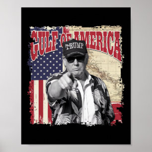 USA:s bukt Trump Hälsning från Patrio Poster