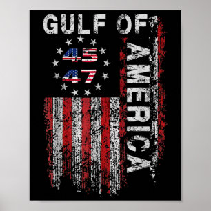USA:s bukt Trump Hälsning från Patrio Poster