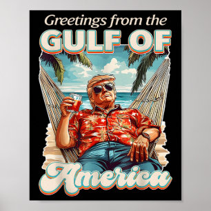 USA:s bukt Trump Hälsning från Patrio Poster