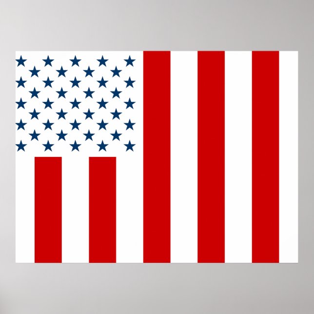 USA:s civila fredsflagga Poster (Framsidan)