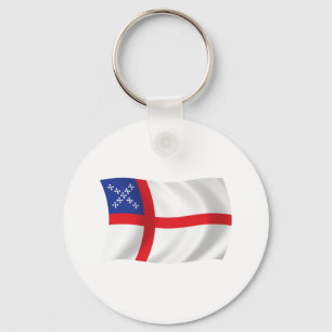 USA:s Episkopalkyrkans Flagg Nyckelring