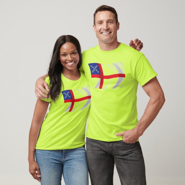 USA:s Episkopalkyrkans Flagg T-Shirt (Unisex)