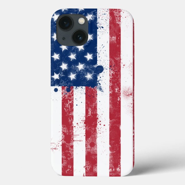 USA:s flagga (Baksida)