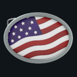 USA:s Flagga<br><div class="desc">Patriotic bälte med ett foto av USA:s flagga. Underbar gåva till pappa på far, veteran eller någon som är patriotisk.</div>