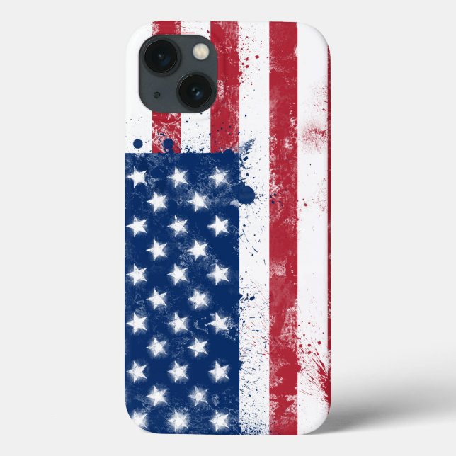 USA:s flagga (Baksida)