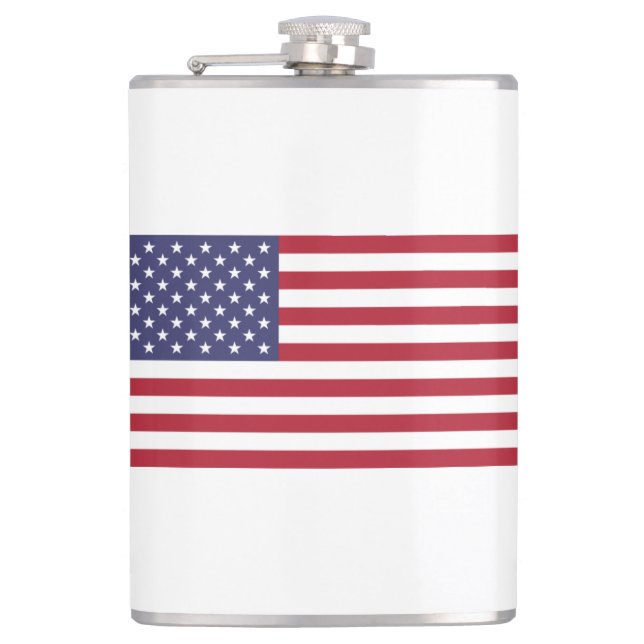 USA:s flagga (Amerikas förenta stater) Fickplunta (Framsidan)