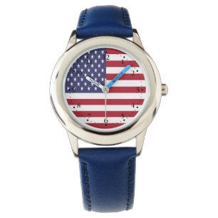 USA:s flagga Armbandsur