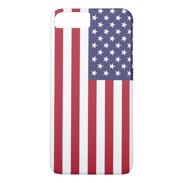 USA:s flagga Case-Mate iPhone Skal (Baksida)