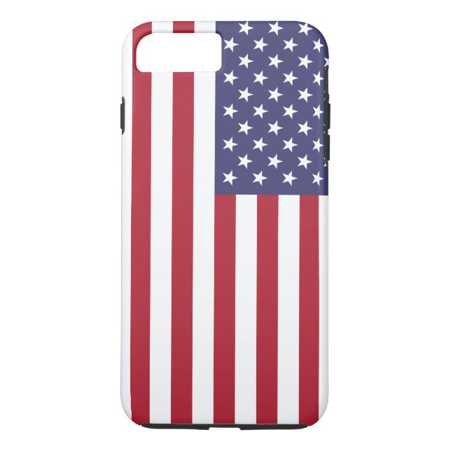 USA:s flagga Case-Mate iPhone Skal (Baksida)