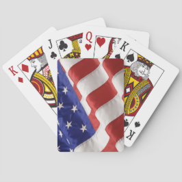USA:s flagga Casinokort