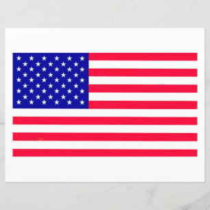 USA: S Flagga Flat Pappra Lakan