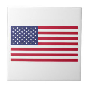 USA:s flagga Kakelplatta