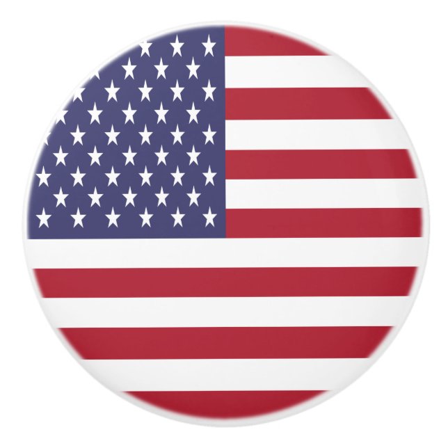 USA:s flagga Knopp (Framsidan)