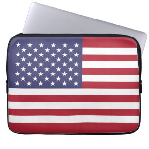 USA:s flagga Laptop Fodral