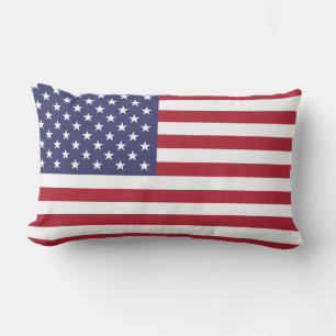 USA:s flagga Lumbarkudde