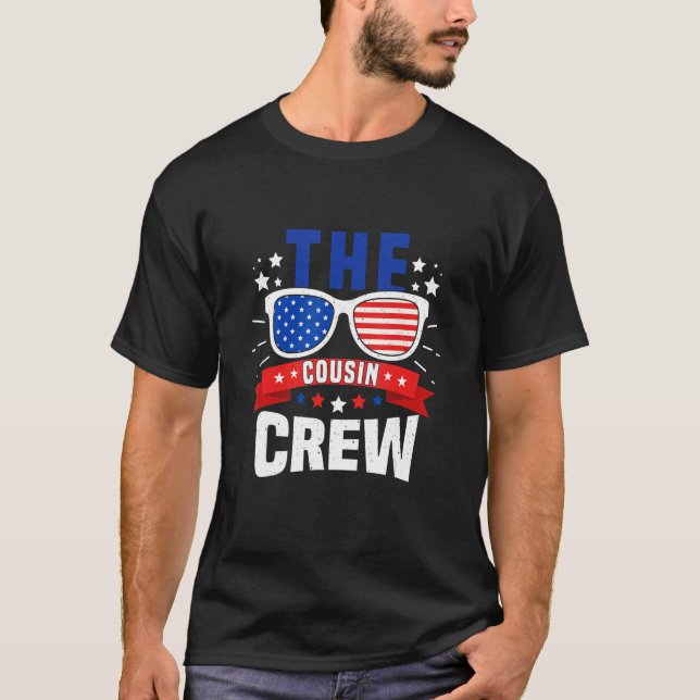 USA:s Flagga Popsicl (7 juli) T Shirt (Framsida)