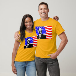 USA:s Flagga president Barack Obama Shirt T Shirt