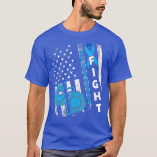 USA:s Flagga Prevention Child Abuse Prevention Mån T Shirt