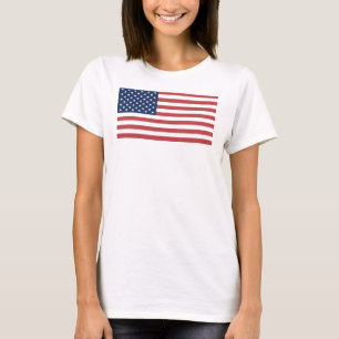 USA:s flagga självständighetsdag T Shirt
