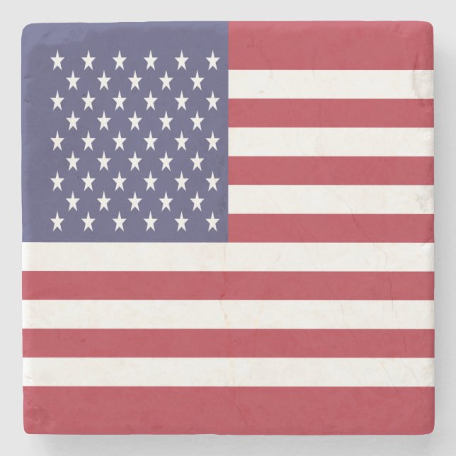 USA:s flagga Stenunderlägg (Framsidan)