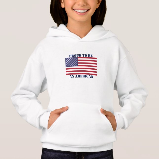 USA:s flagga T Shirt (Framsida)