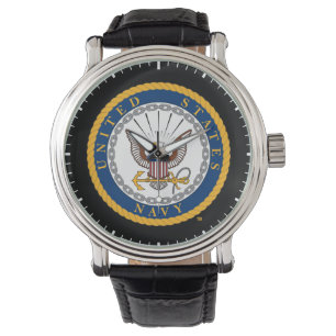 USA:s flotta   Emblem i flottan Armbandsur
