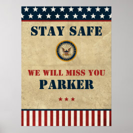 USA:s flotta | Emblem i flottan | Farewell Party Poster
