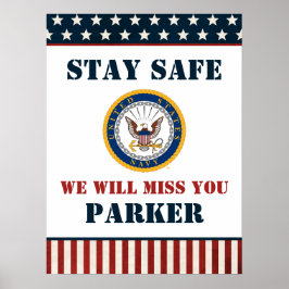 USA:s flotta | Emblem i flottan | Farewell Party Poster