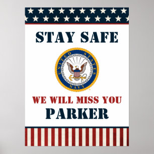 USA:s flotta   Emblem i flottan   Farewell Party Poster