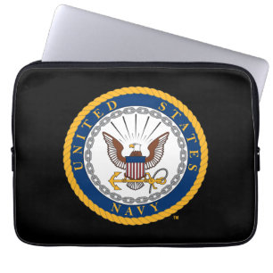 USA:s flotta   Emblem i flottan Laptop Fodral