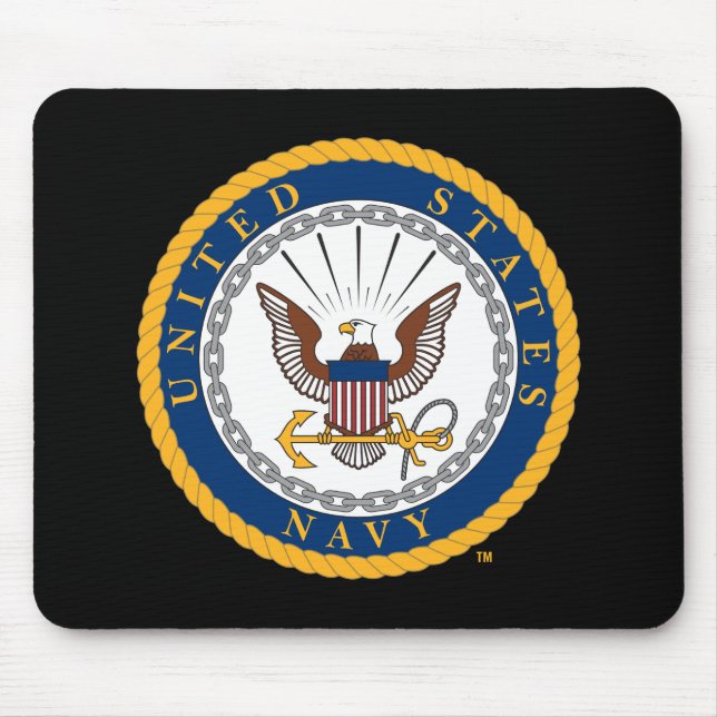 USA:s flotta | Emblem i flottan Musmatta (Framsidan)